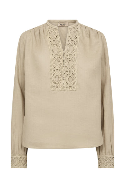 MMEvanda ls Blouse Twill - 176870 Thumbnail