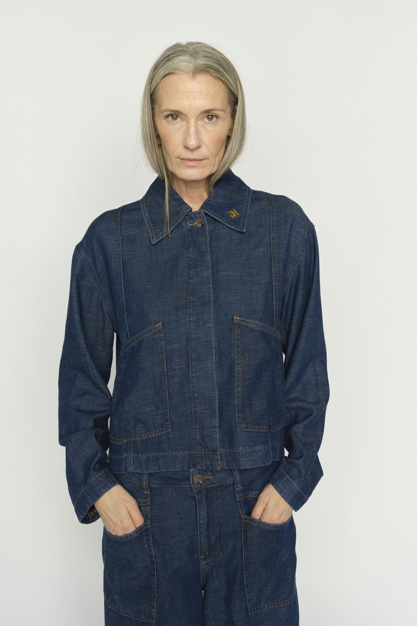 MMEyla Arge Jacket DARK BLUE - 178720