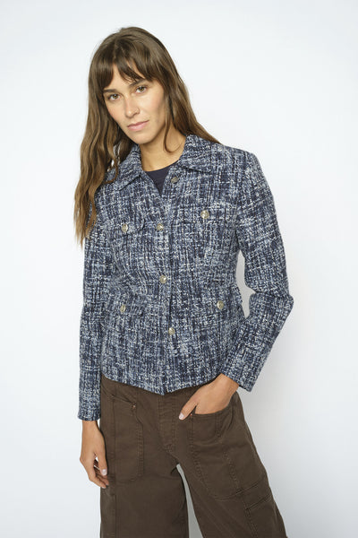 MMFione Leoni Jacket Salute Navy - 181190 Thumbnail