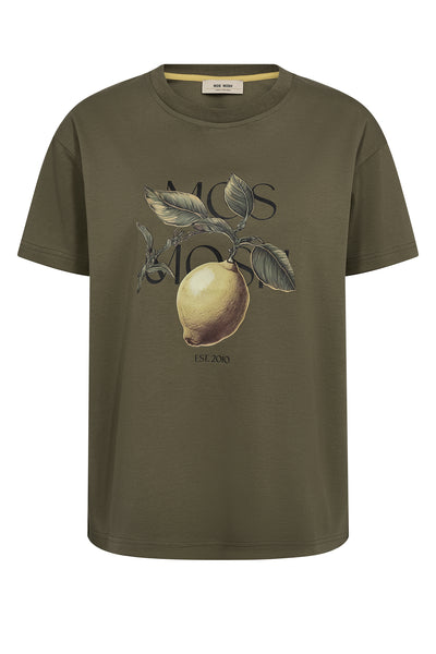 MMFruit O-SS Tee BURNT OLIVE - 178980 Thumbnail