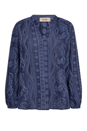 MMGata Allo Blouse Crown Blue - 178200