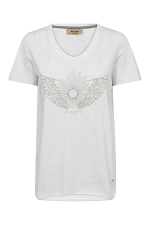 MMGethi O-SS Glam Tee White - 175060