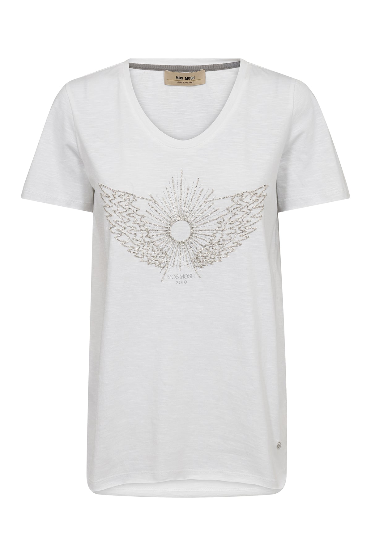 MMGethi O-SS Glam Tee White - 175060