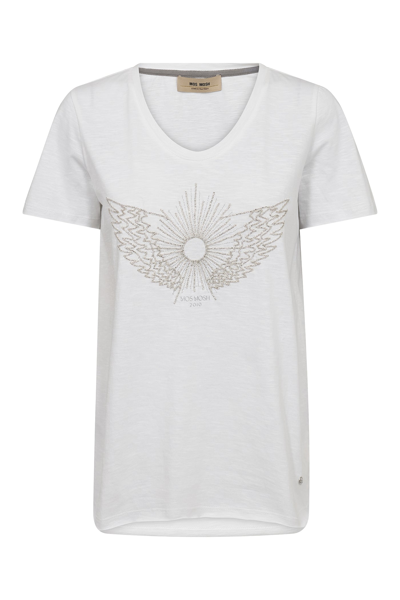 MMGethi O-SS Glam Tee White - 175060