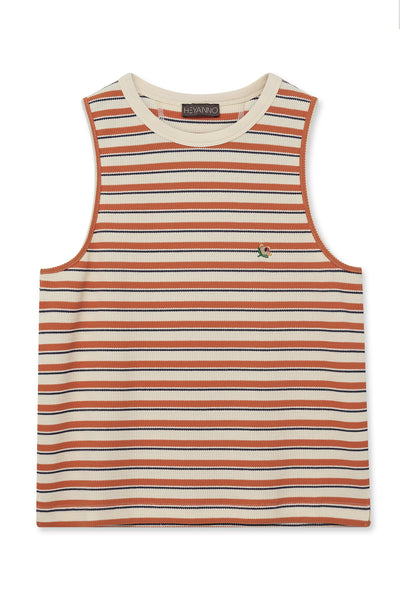 MMHEra Stripe Top Carrot - 800282 Thumbnail