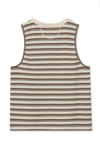 MMHEra Stripe Top Foxtrot - 800282 Thumbnail