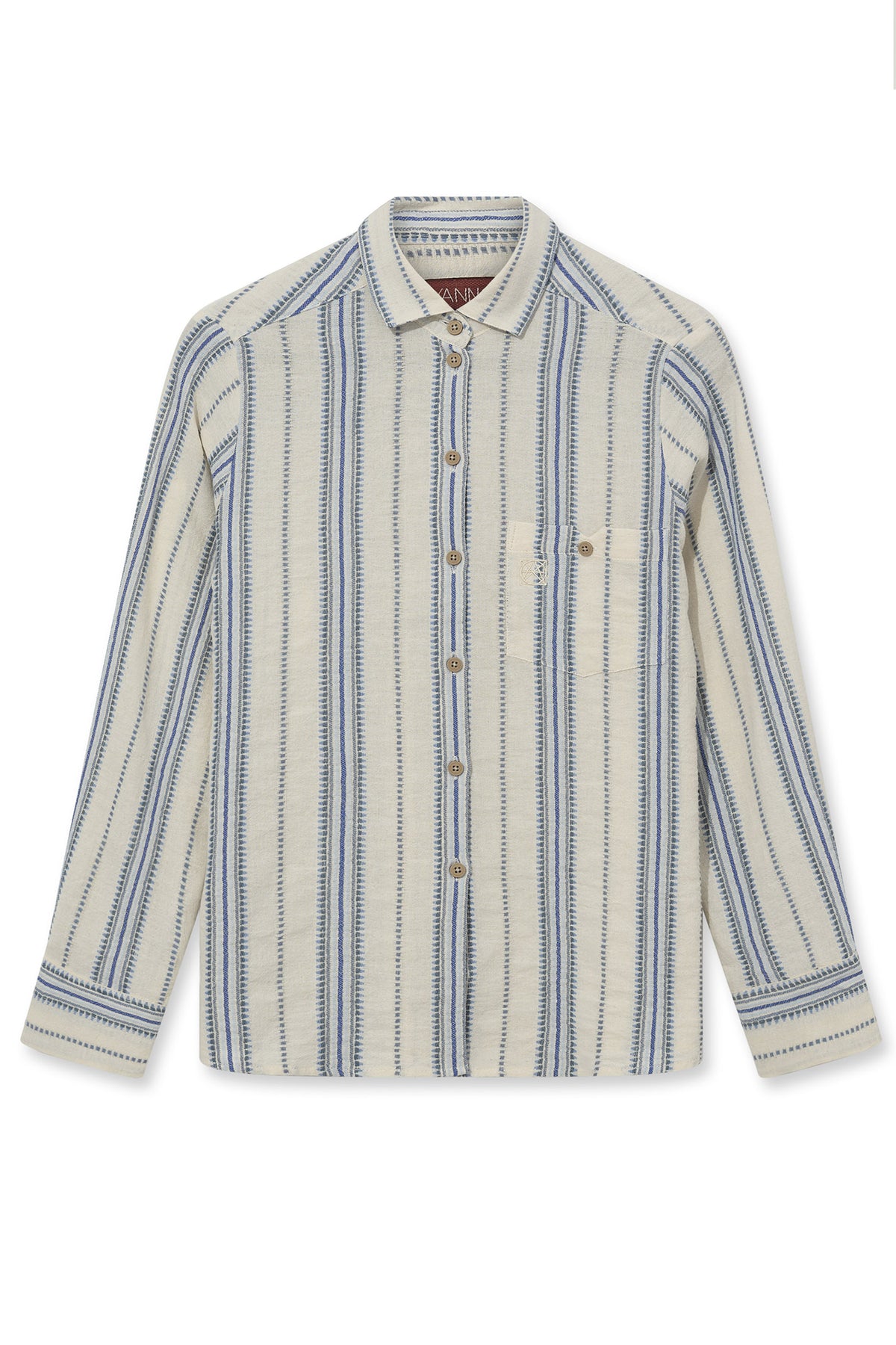 MMHGrow Jacquard Shirt Cerulean - 800276