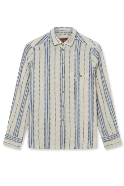 MMHGrow Jacquard Shirt Cerulean - 800276 Thumbnail