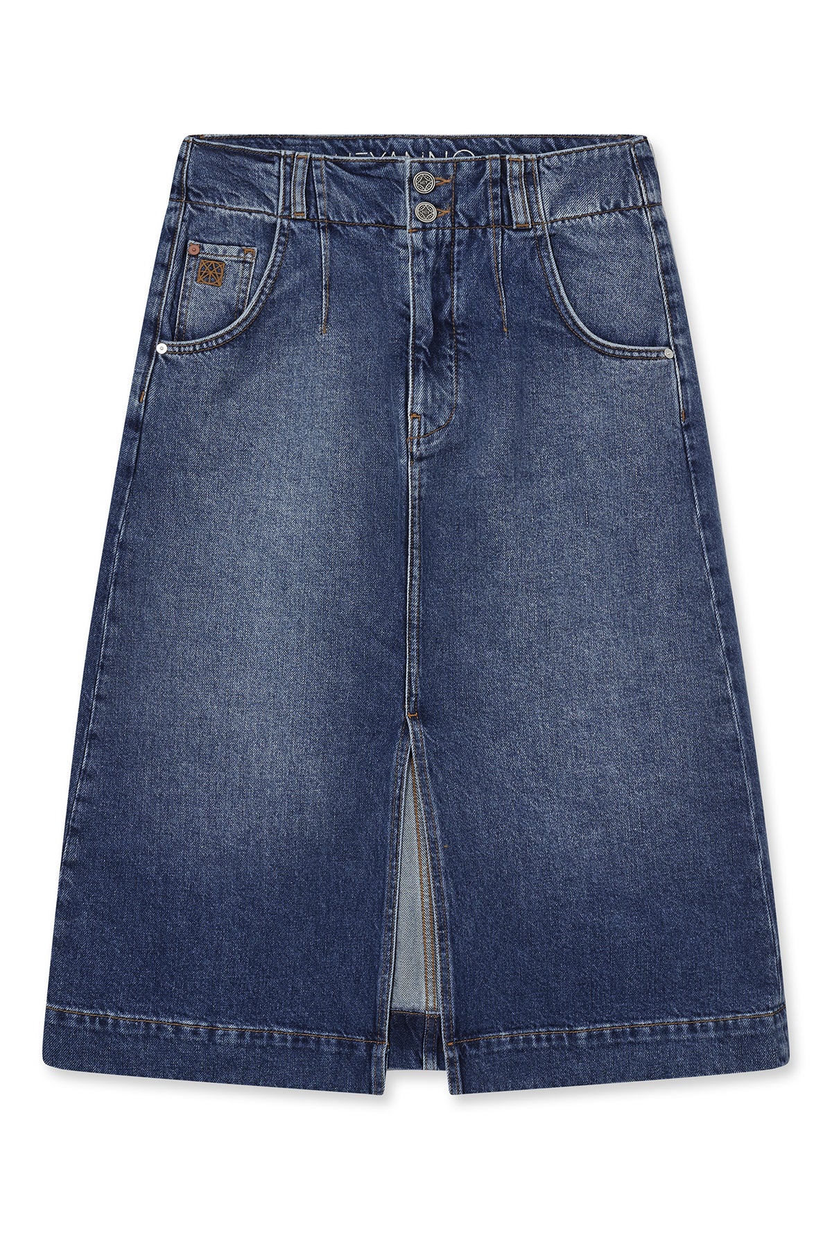 MMHNoble Loop Skirt Medium Wash - 800223