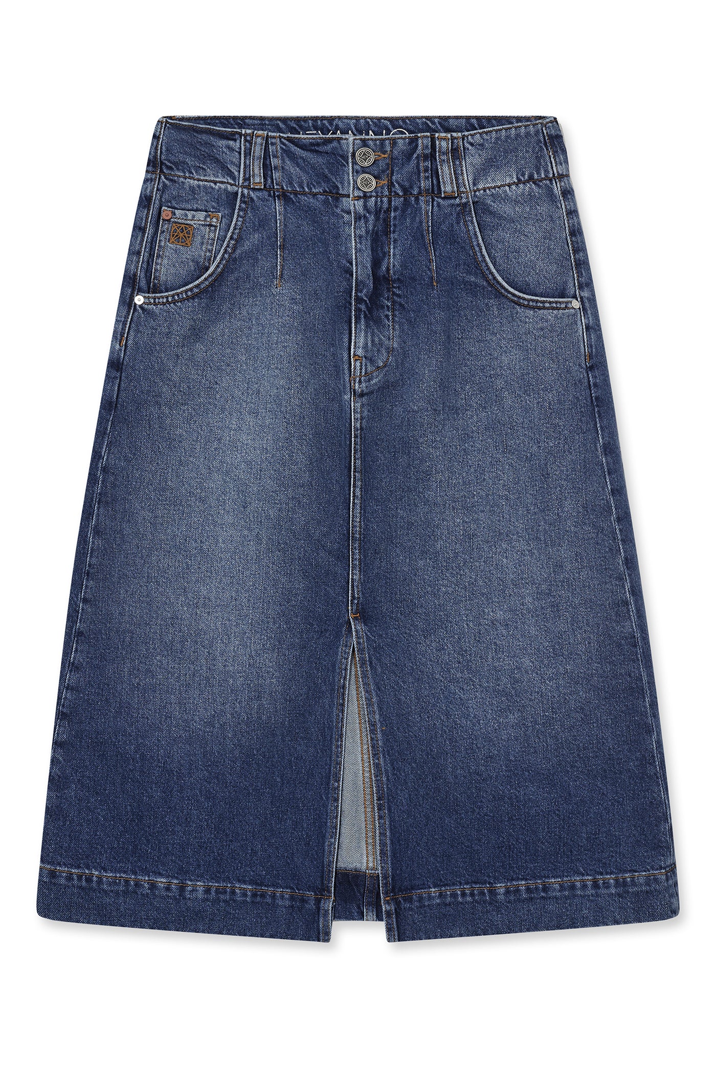 MMHNoble Loop Skirt Medium Wash - 800223