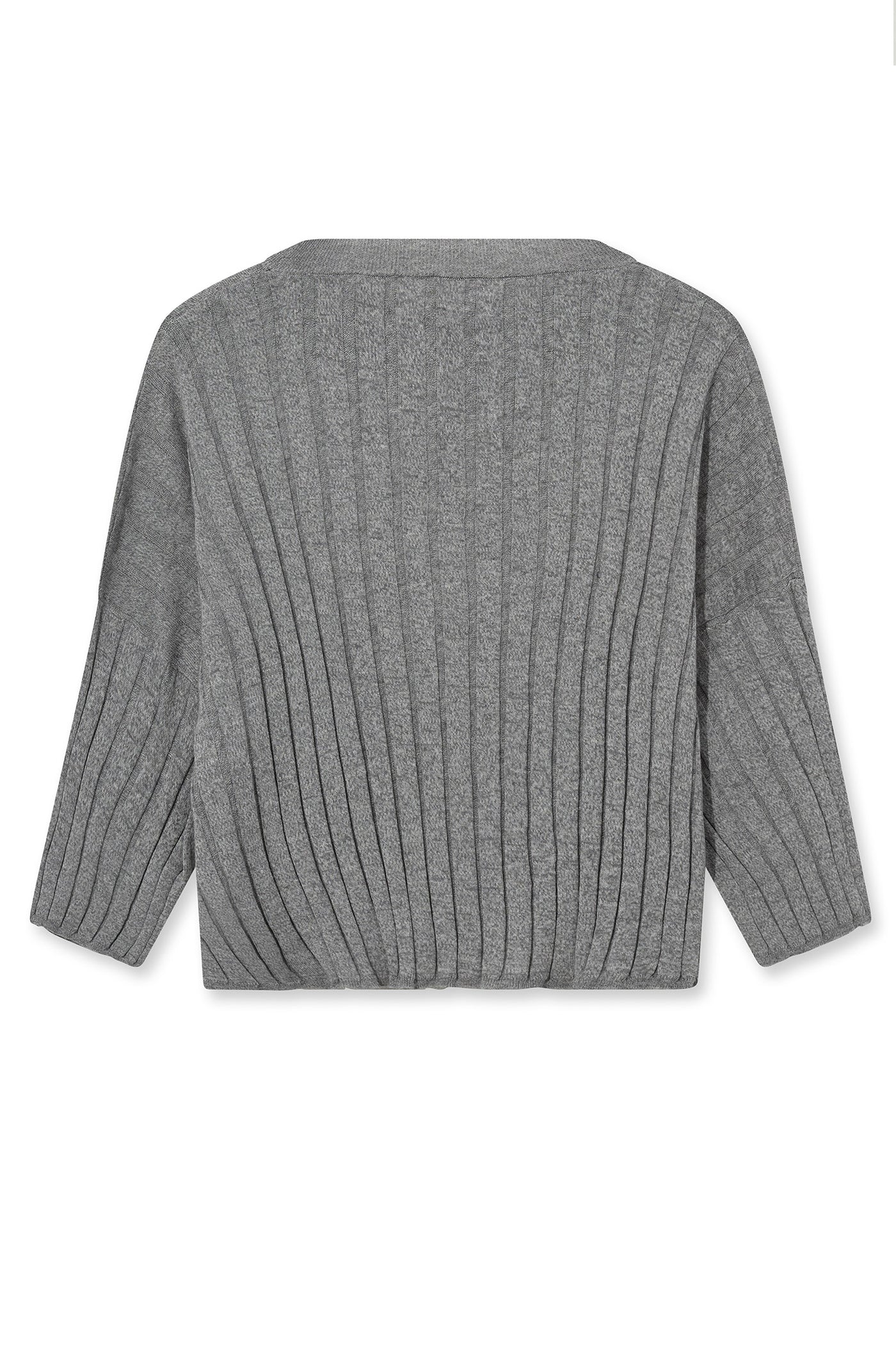 MMHPoetic Drape Knit Grey Melange - 800230