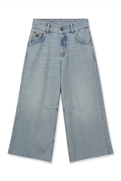 MMHSweet Cropped Jeans Light Blue Denim - 800224 Thumbnail