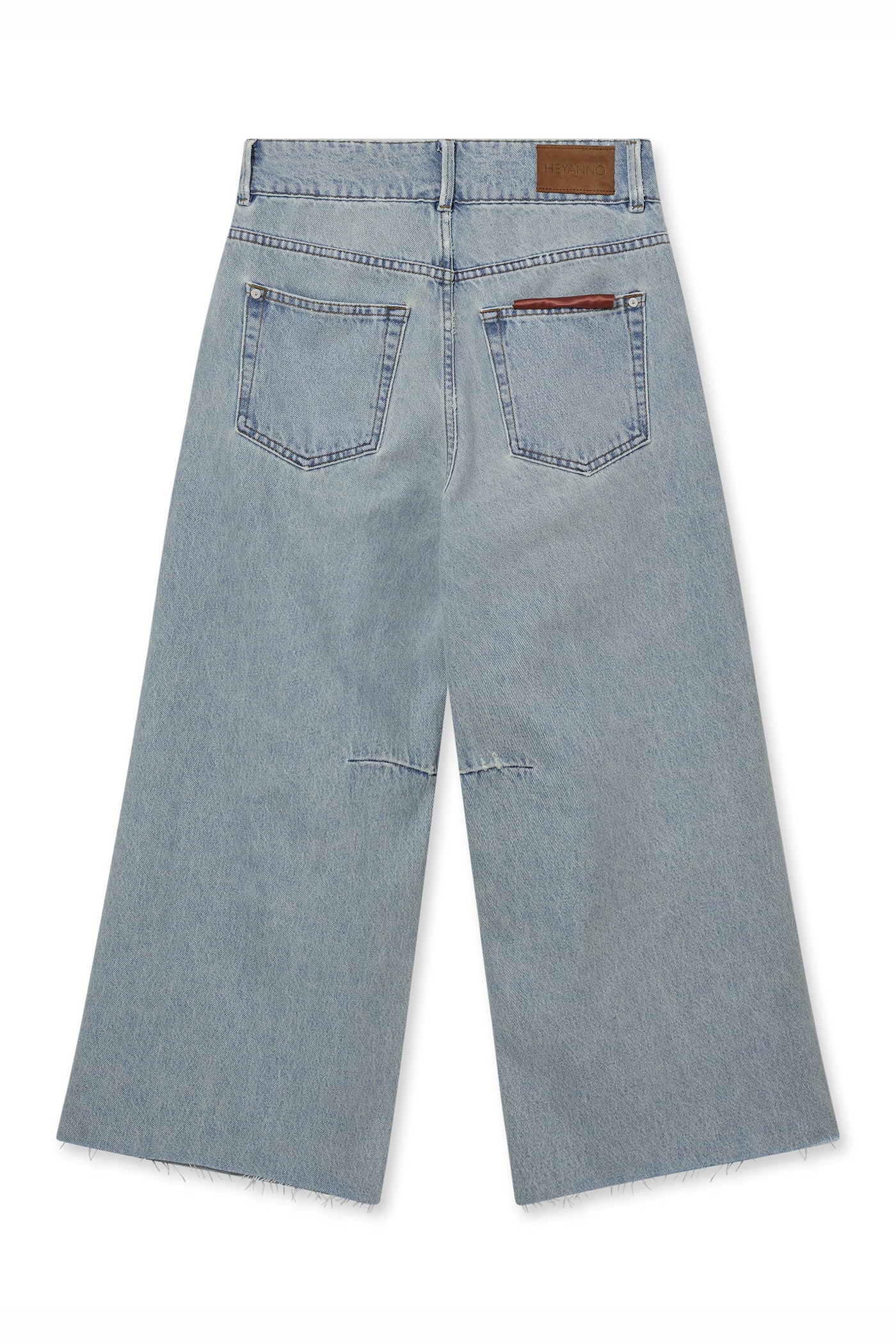 MMHSweet Cropped Jeans Light Blue Denim - 800224