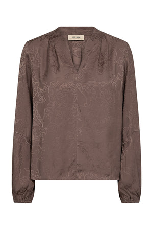 MMHefa Paisleya Blouse Coffee Quartz - 177820