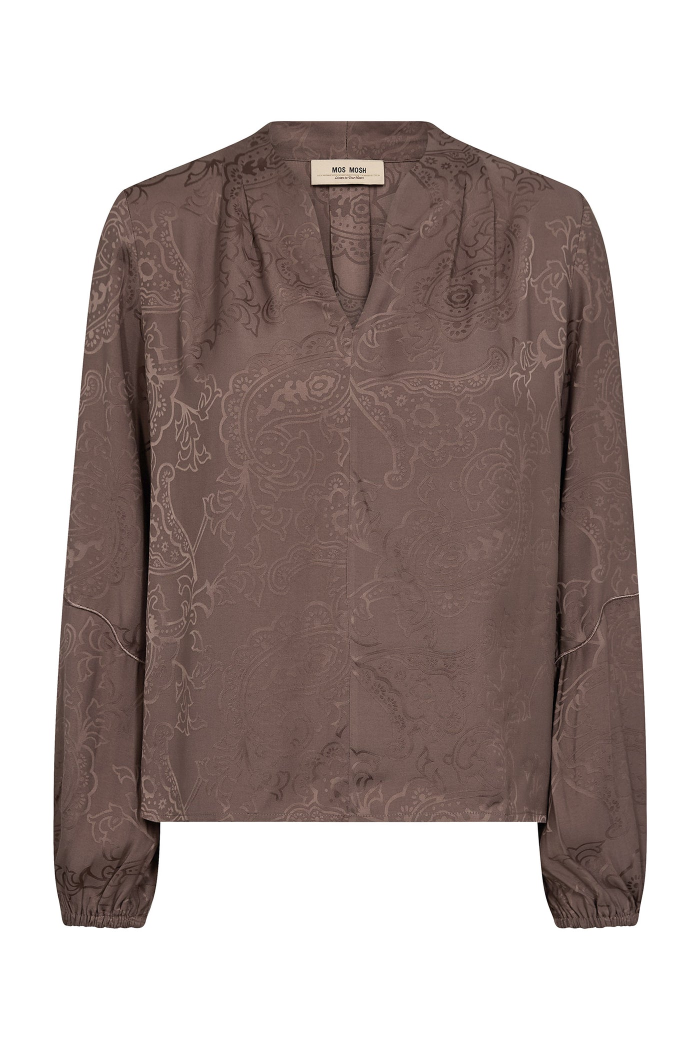 MMHefa Paisleya Blouse Coffee Quartz - 177820