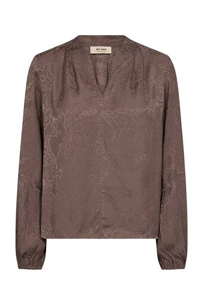 MMHefa Paisleya Blouse Coffee Quartz - 177820 Thumbnail