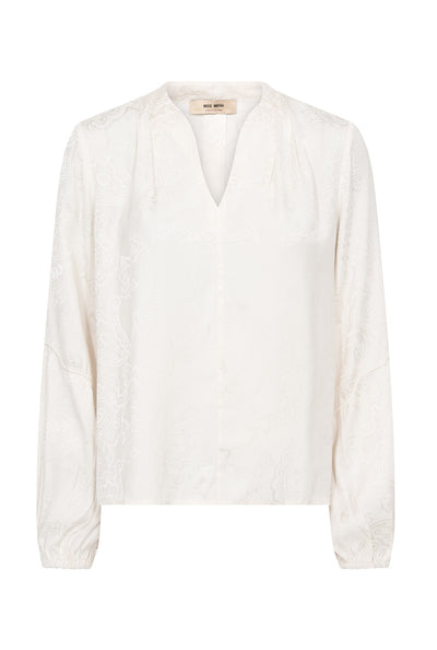 MMHefa Paisleya Blouse ECRU - 177820 Thumbnail