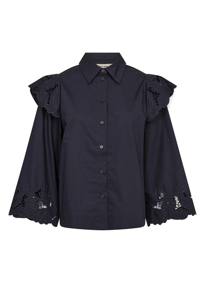 MMHeliam Broange Shirt Salute Navy - 182080 Thumbnail