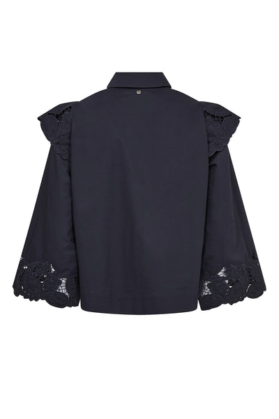 MMHeliam Broange Shirt Salute Navy - 182080 Thumbnail