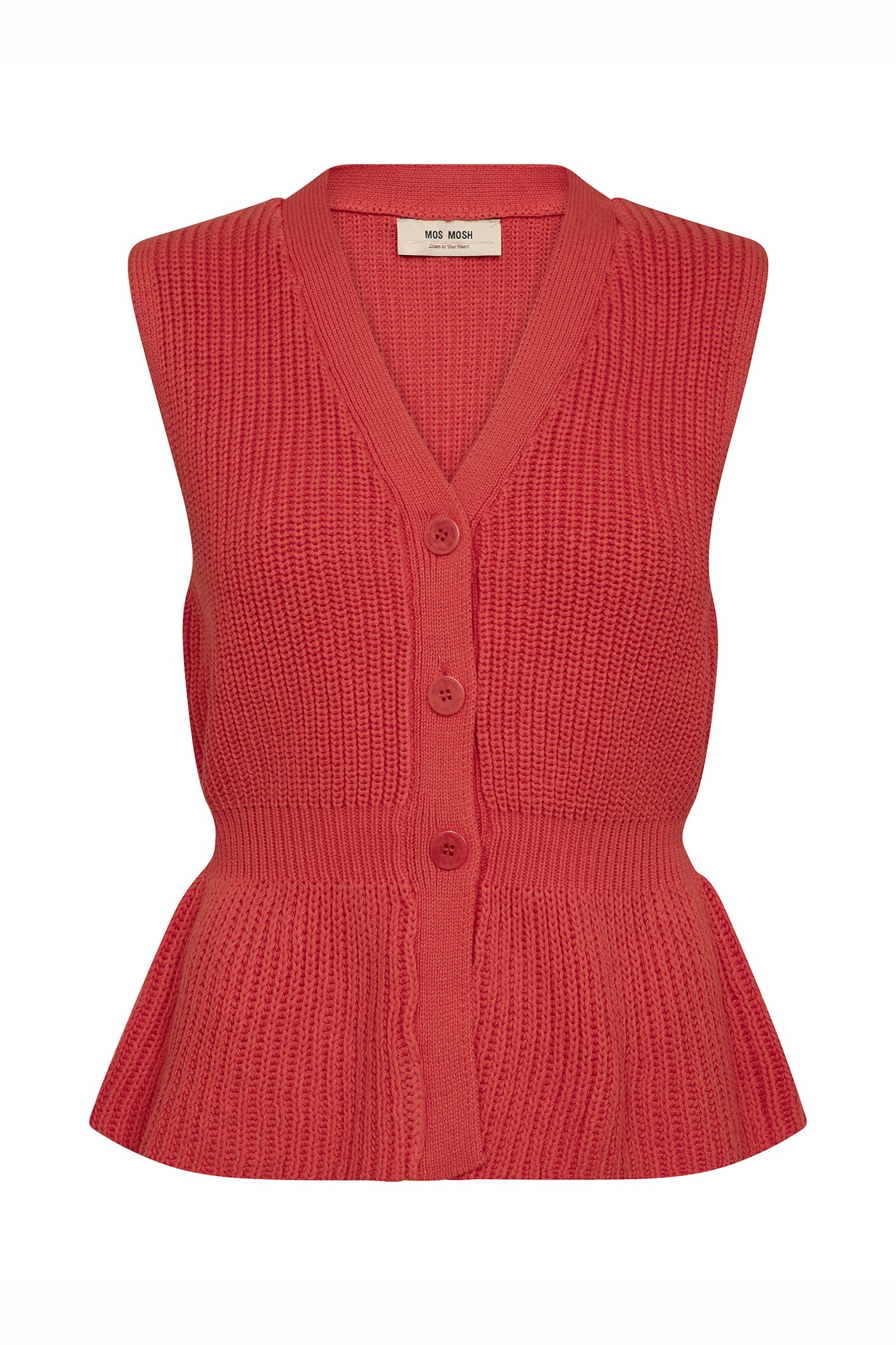 MMHerbi Knit Vest Spicy Orange - 176700