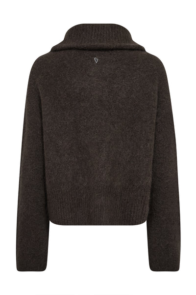MMHulda Knit Zip Cardigan Delicioso - 176130 Thumbnail