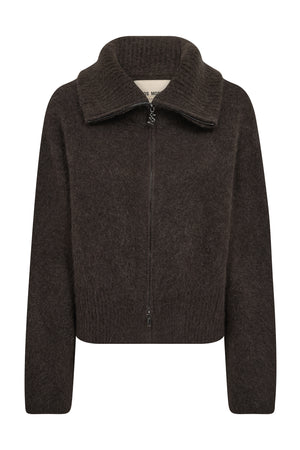 MMHulda Knit Zip Cardigan Delicioso - 176130