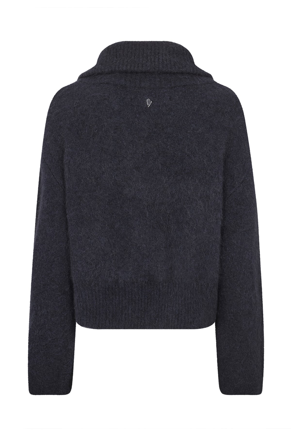 MMHulda Knit Zip Cardigan Salute Navy - 176130