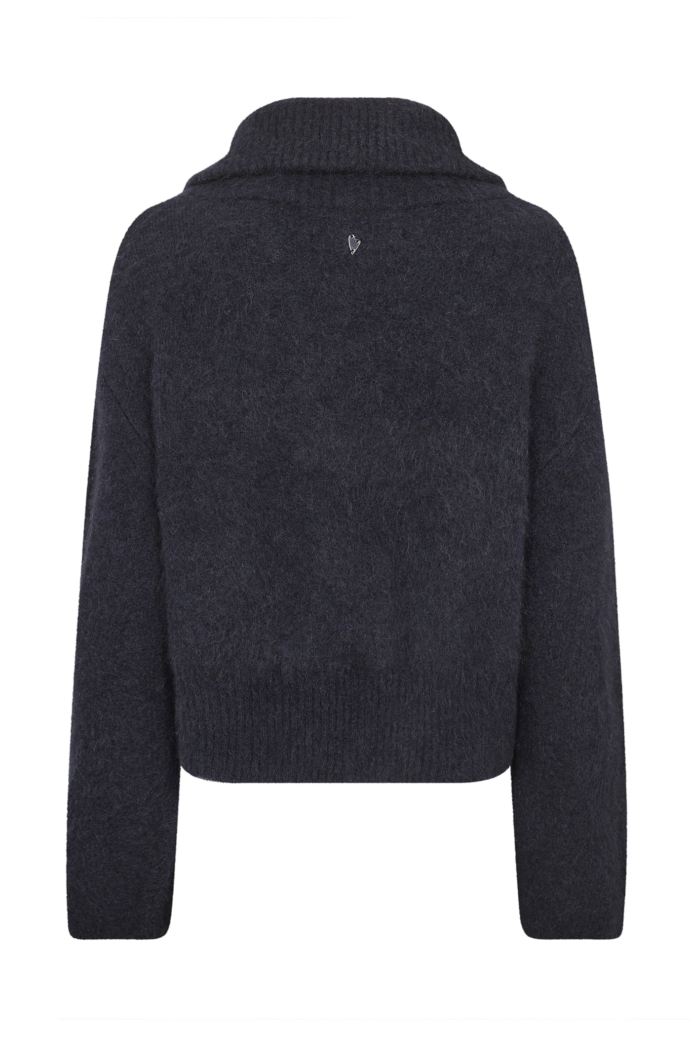 MMHulda Knit Zip Cardigan Salute Navy - 176130