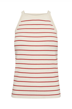 MMImanja Caliz Stripe Knit Top Spicy Orange - 176720