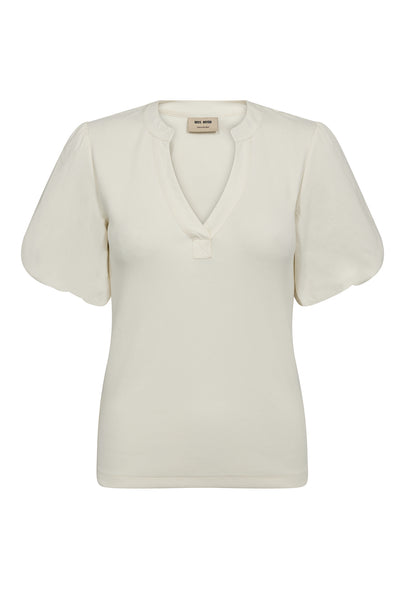 MMJada V-SS Puff Tee ECRU - 179020 Thumbnail