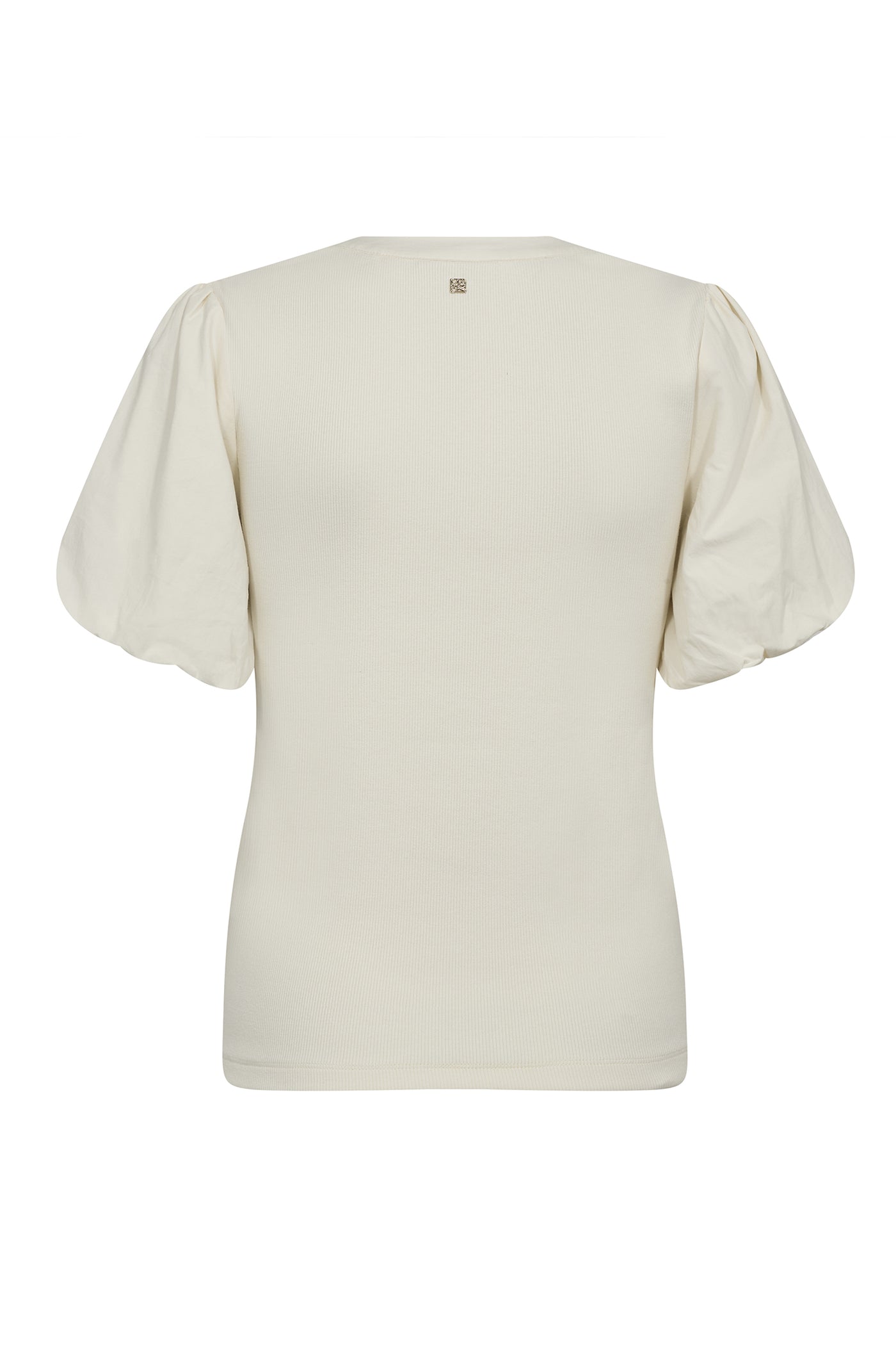 MMJada V-SS Puff Tee ECRU - 179020