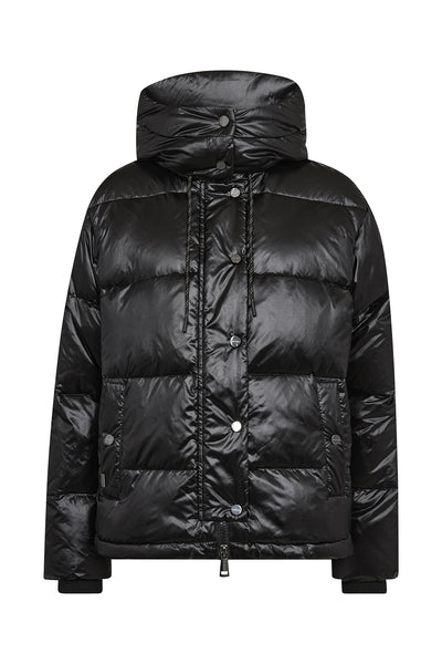 MMJilly Metallic Down Jacket Black - 179600 Thumbnail