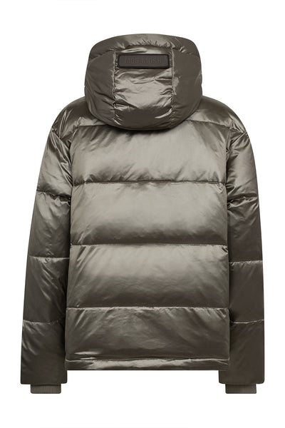 MMJilly Metallic Down Jacket Brindle - 179600 Thumbnail