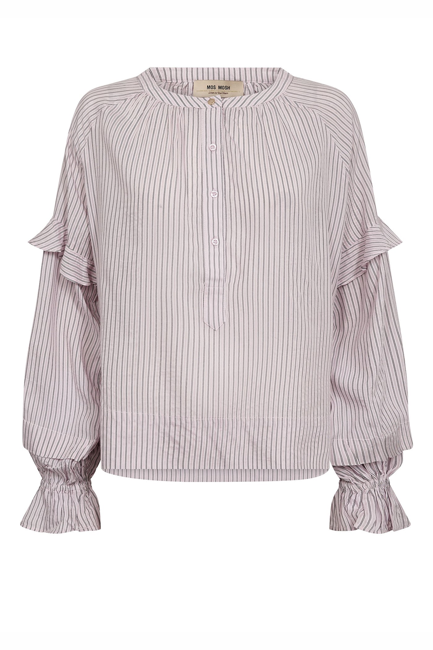 MMJorun Stripe Blouse Ballet Slipper - 176760