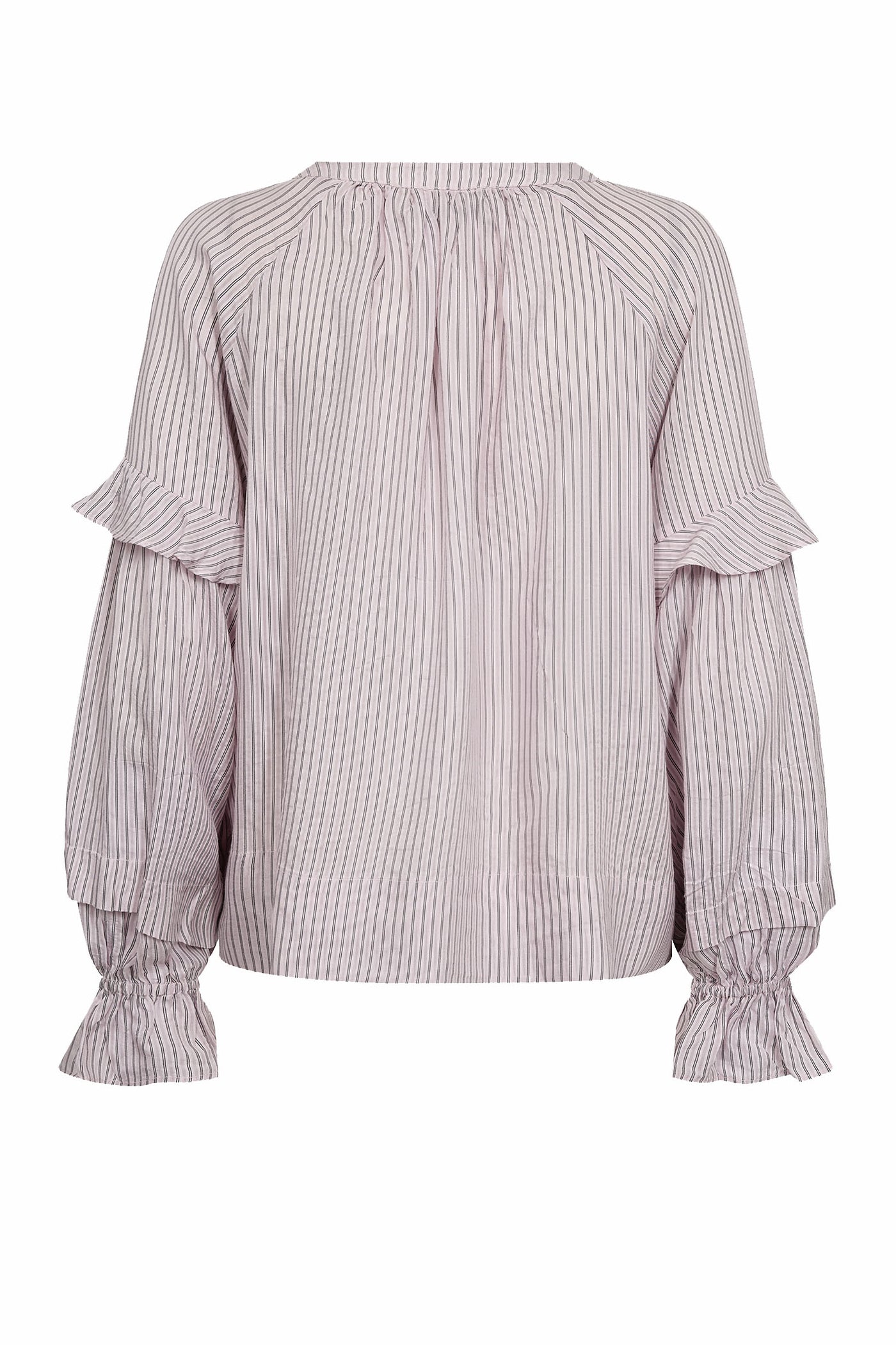 MMJorun Stripe Blouse Ballet Slipper - 176760