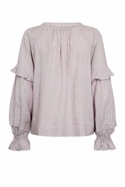 MMJorun Stripe Blouse Ballet Slipper - 176760 Thumbnail