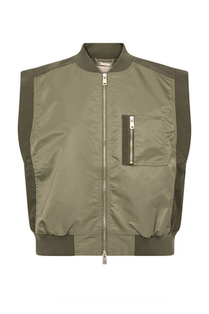 MMJovo Neola Waistcoat Olive night - 177480