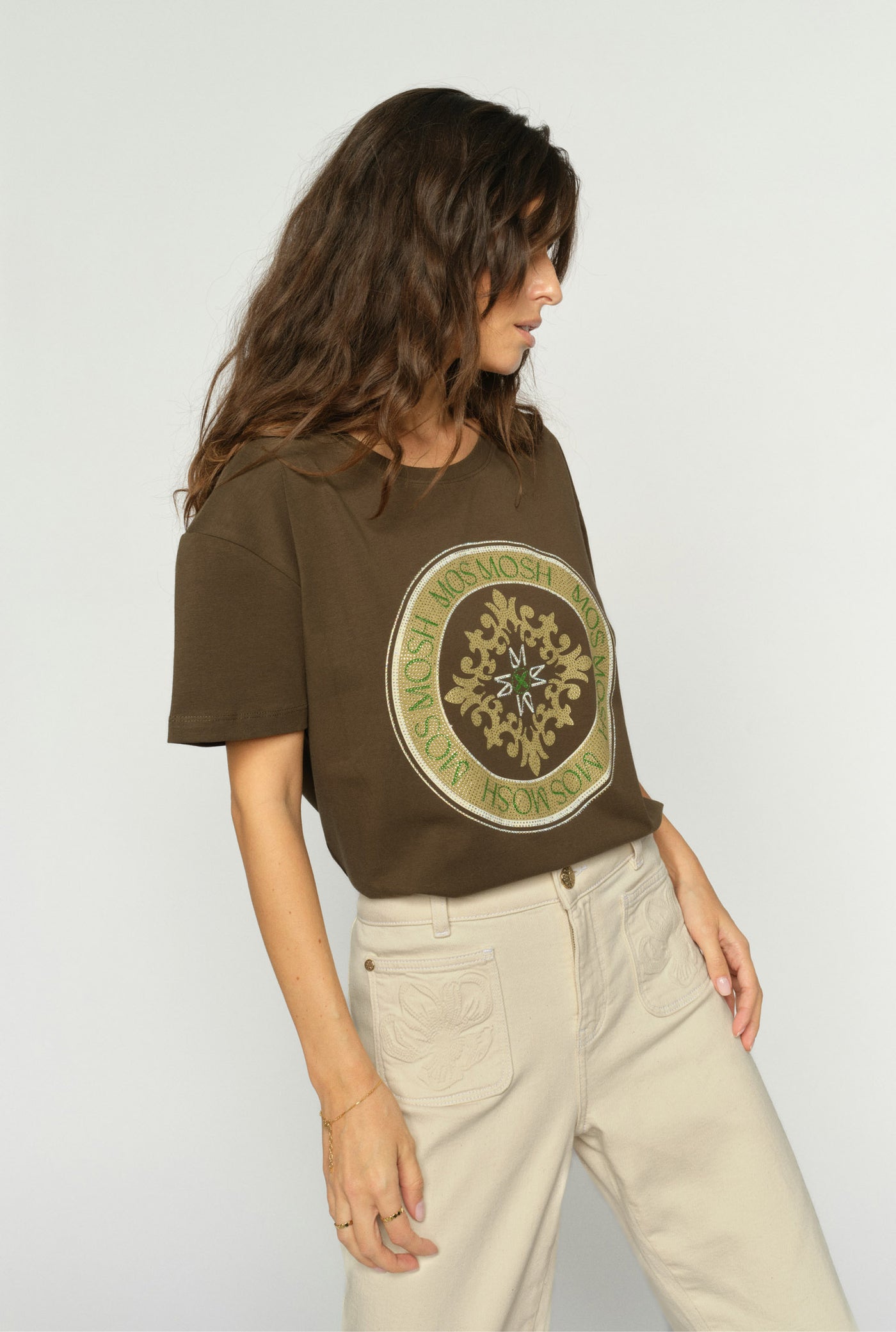 MMJudd O-SS Tee Olive night - 176770