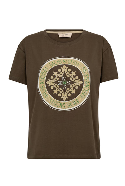 MMJudd O-SS Tee Olive night - 176770 Thumbnail