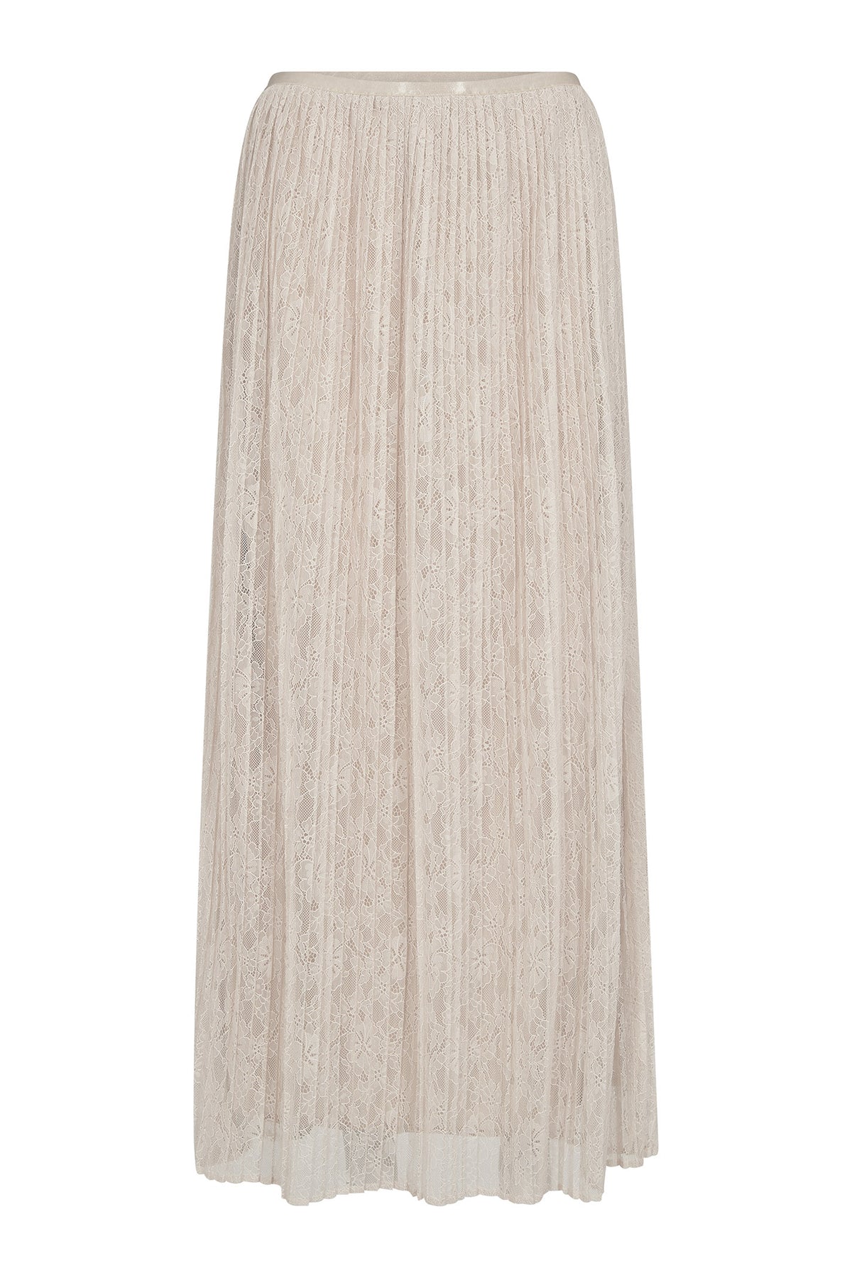 MMJurnee Lace Pleat Skirt Doeskin - 179670
