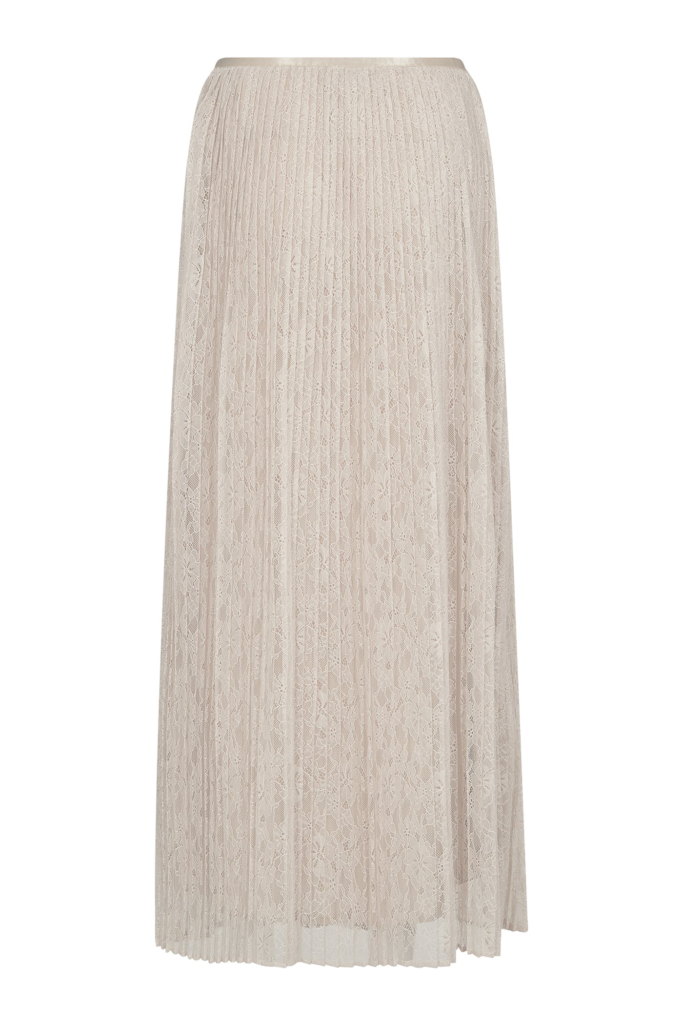 MMJurnee Lace Pleat Skirt Doeskin - 179670