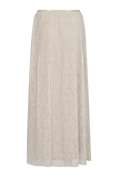 MMJurnee Lace Pleat Skirt Doeskin - 179670 Thumbnail