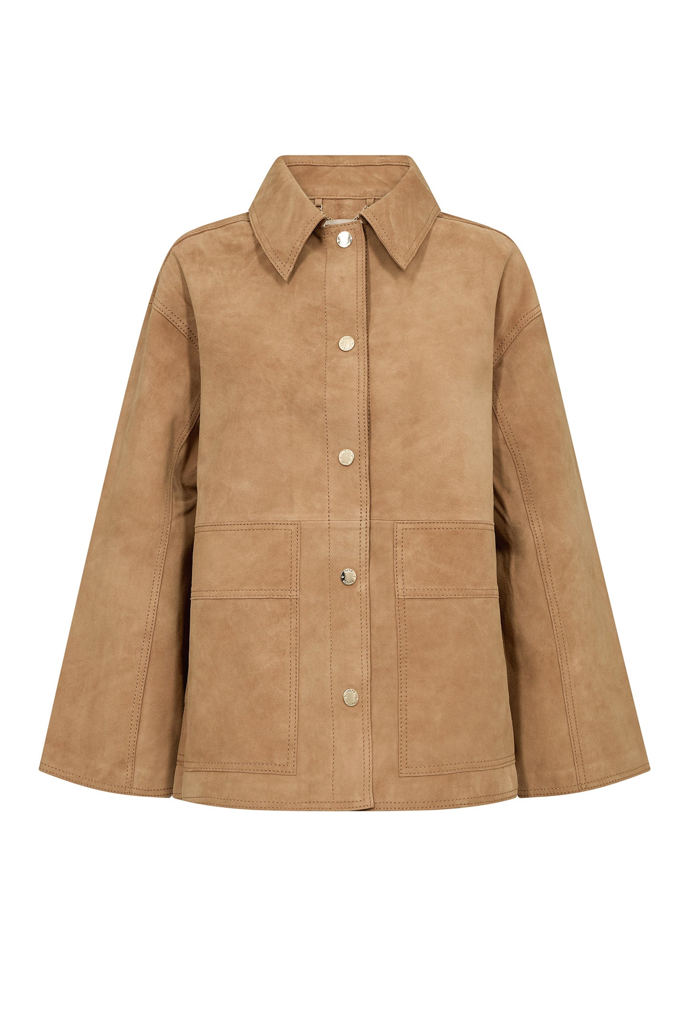 MMJustina Suede Jacket TAN - 177650