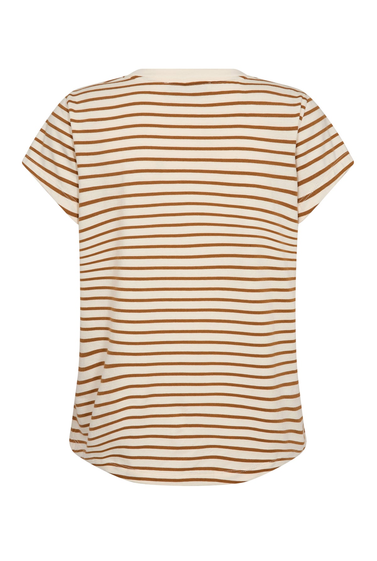 MMKala V-SS Stripe Tee Petrified Oak - 178690