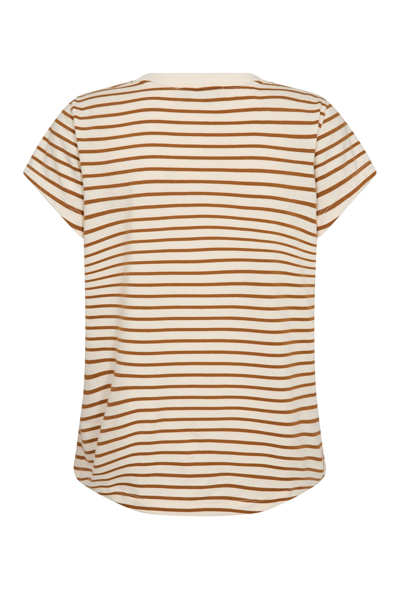 MMKala V-SS Stripe Tee Petrified Oak - 178690