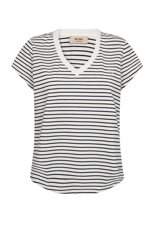 MMKala V-SS Stripe Tee Salute Navy - 178690