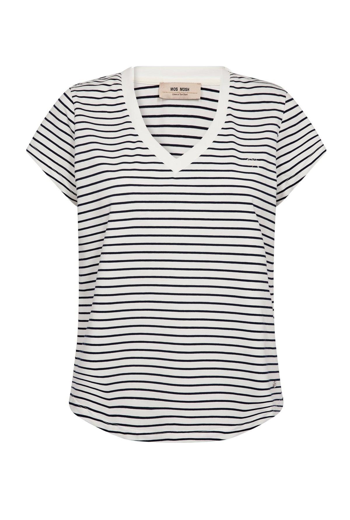 MMKala V-SS Stripe Tee Salute Navy - 178690