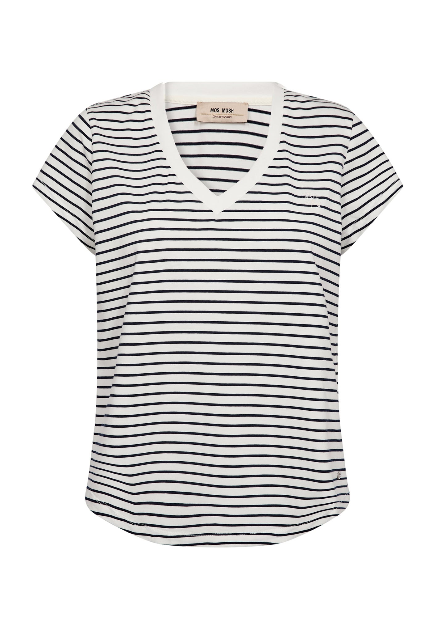 MMKala V-SS Stripe Tee Salute Navy - 178690