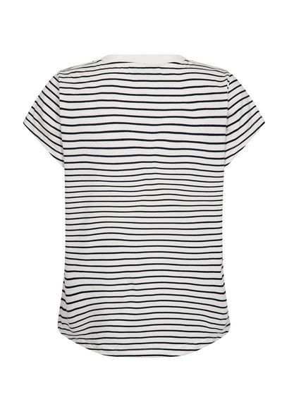 MMKala V-SS Stripe Tee Salute Navy - 178690 Thumbnail