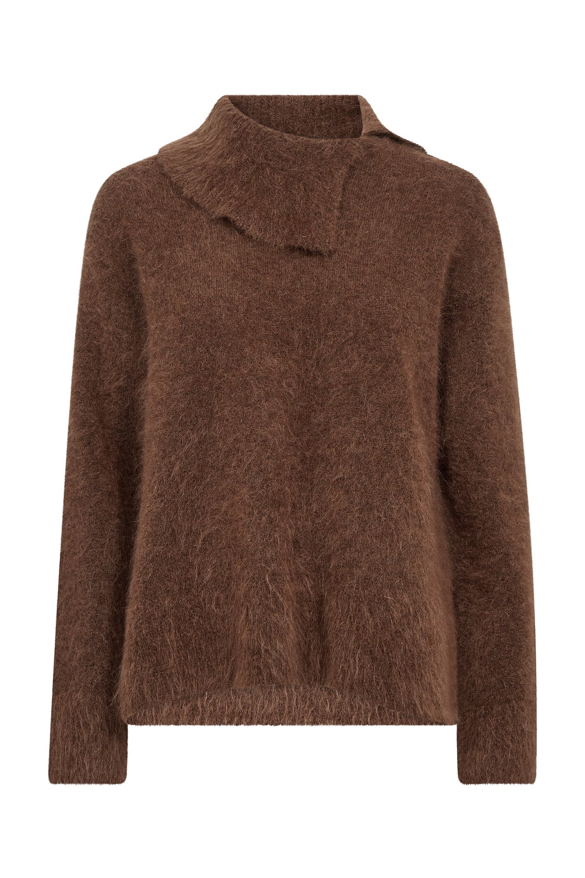 MMKatri Alila Mohair Knit Downtown Brown - 181910